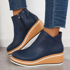 Chic Wedge Boots – Mila EB
