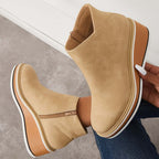 Chic Wedge Boots – Mila EB