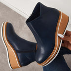 Chic Wedge Boots – Mila EB