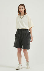EB | High Street Wind Schweres Waschwasser Alte Lose Shorts