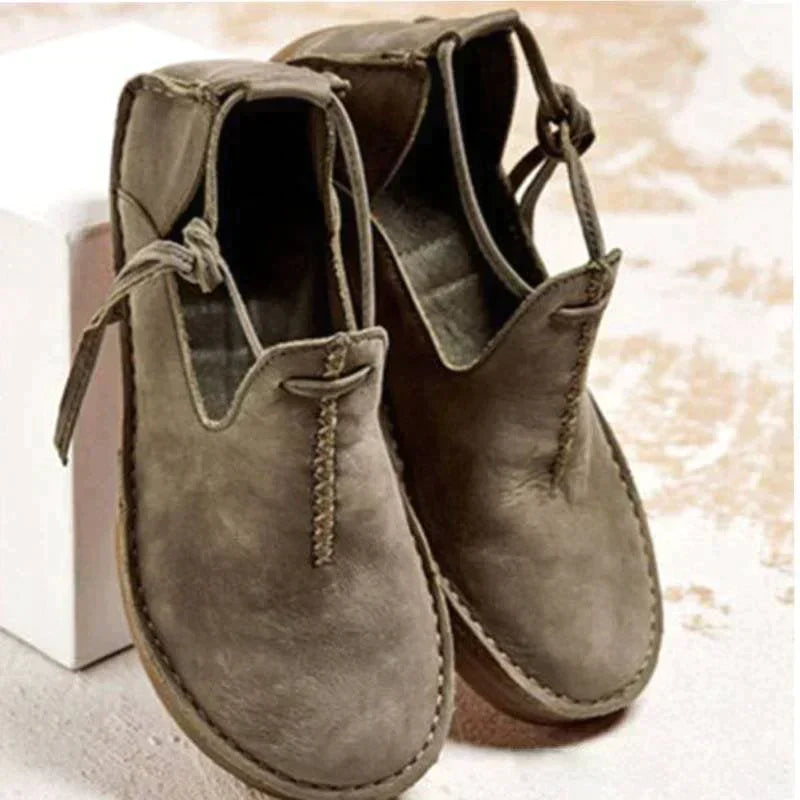 Stylische Leder Schuhe Für Den Herbst EB