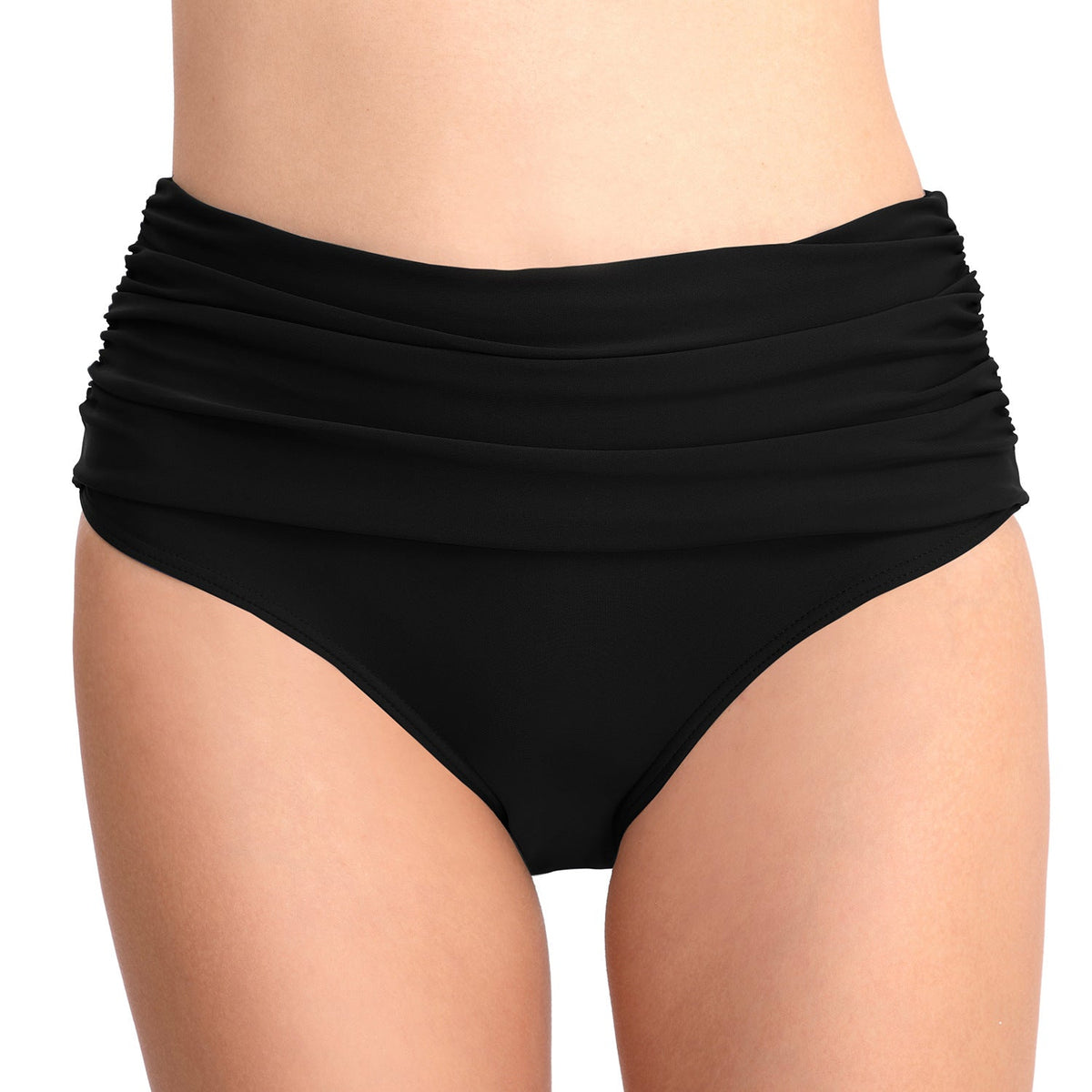 High-Waist Badeshorts für Damen