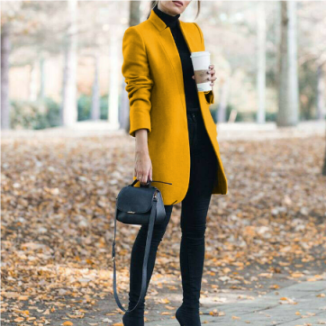 EB | Damen Stehkragen Mantel - Winter