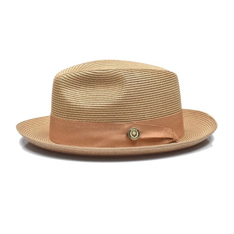 Natürlicher Stroh-Fedora