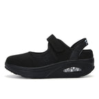 Damen Sportliche Slip-On Aqua-Schuhe mit praktischem Klettverschluss EB
