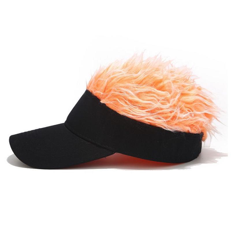 Elegante Sonnenkappe mit Haar