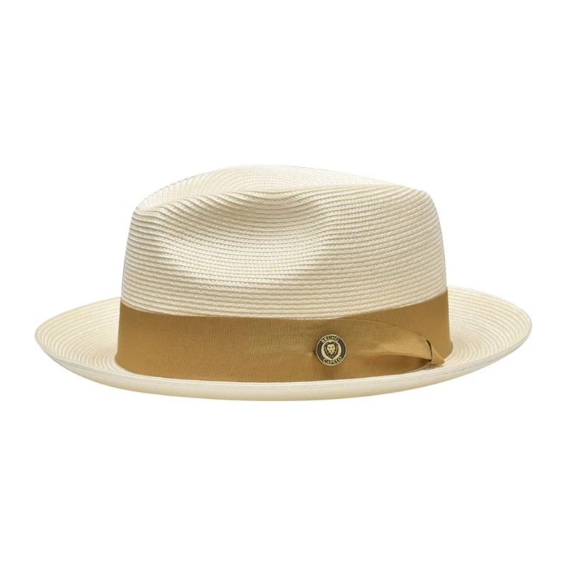 Natürlicher Stroh-Fedora