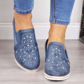 Lässige Keil Schuhe EB