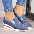 Lässige Keil Schuhe EB