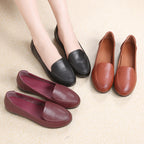 Damen Bequeme Mokassins EB