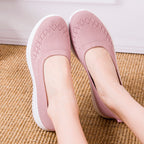 Damen Bequeme Ballerinaschuhe EB