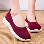 Damen Bequeme Ballerinaschuhe EB