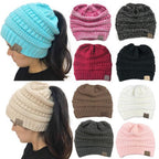 Knit Ponytail Beanie