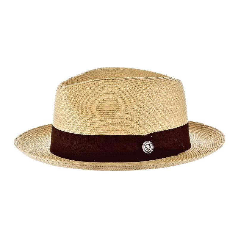 Natürlicher Stroh-Fedora
