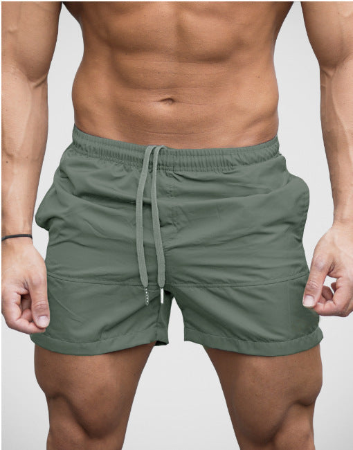 Herren Badeshorts mit elastischem Bund und Kordelzug EB