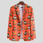 Damen Blazer mit grafikreichen Mustern und modernem Schnitt EB