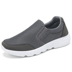 Damen Atmungsaktive Slip-On Freizeitschuhe mit elastischer Sohle EB