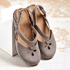 Damen Komfortable Sandalen mit verstellbarem Riemendesign und anatomischer Fußbettung EB