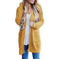 Damen Kuscheliger Strickmantel EB