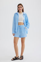 EB | Passforma Langarmshirt und Passende Shorts für Frauen Siena