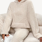 EB | Damen Fleece-Loungewear-Set Trainingsanzug