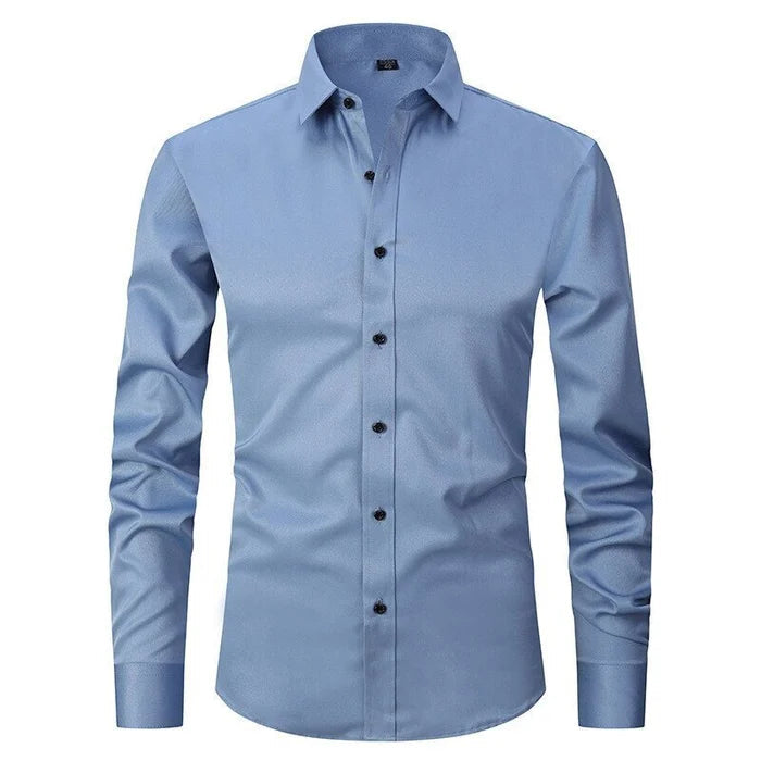 Bügelfreies Stretch Hemd Herren Slim Fit | EB