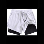 EB | Atmungsaktive Doppel-Shorts für Männer