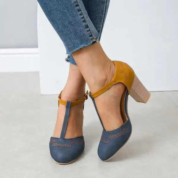 Blaue DamenPumps EB