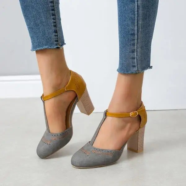 Blaue DamenPumps EB