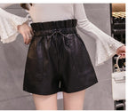 Damen Elegante Shorts mit weitem Gummibund und praktischen Taschen EB