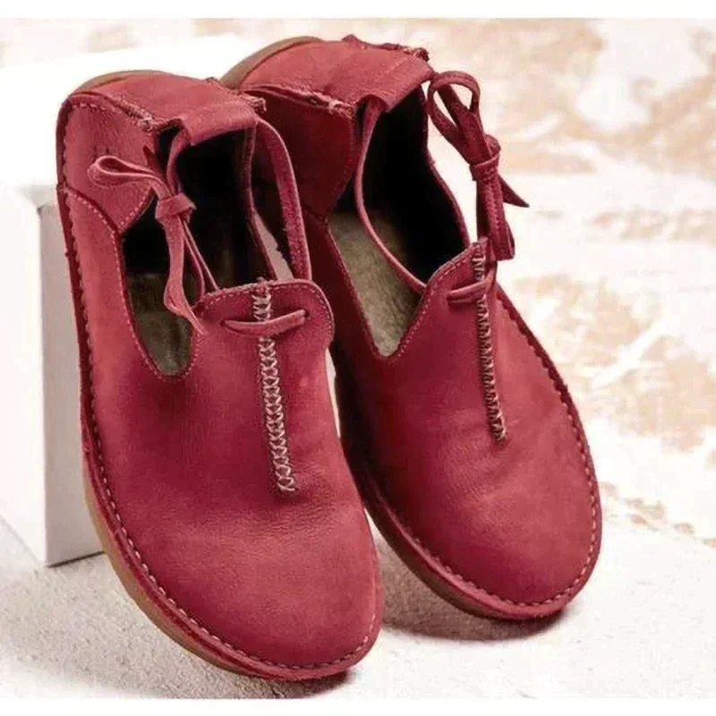Stylische Leder Schuhe Für Den Herbst EB