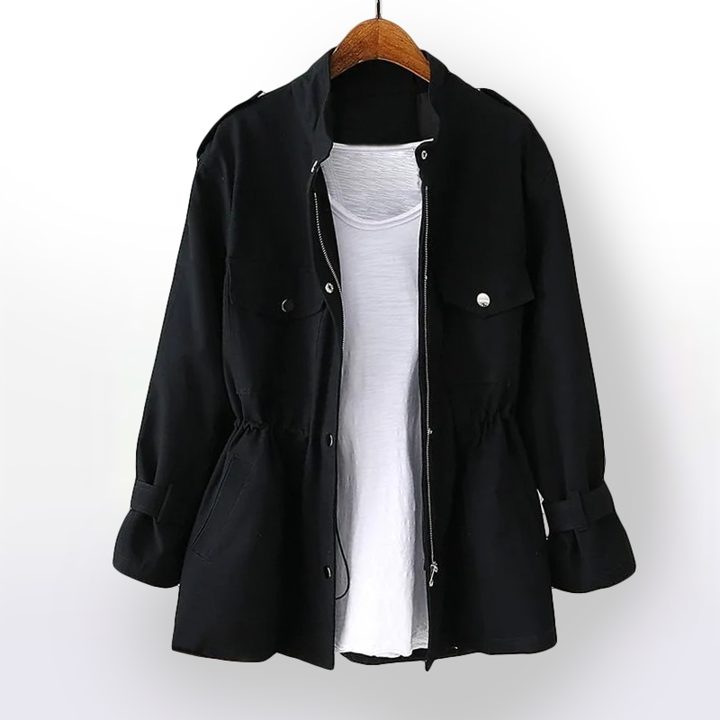 EB | Damen Cargo Trenchcoat für Den Herbst