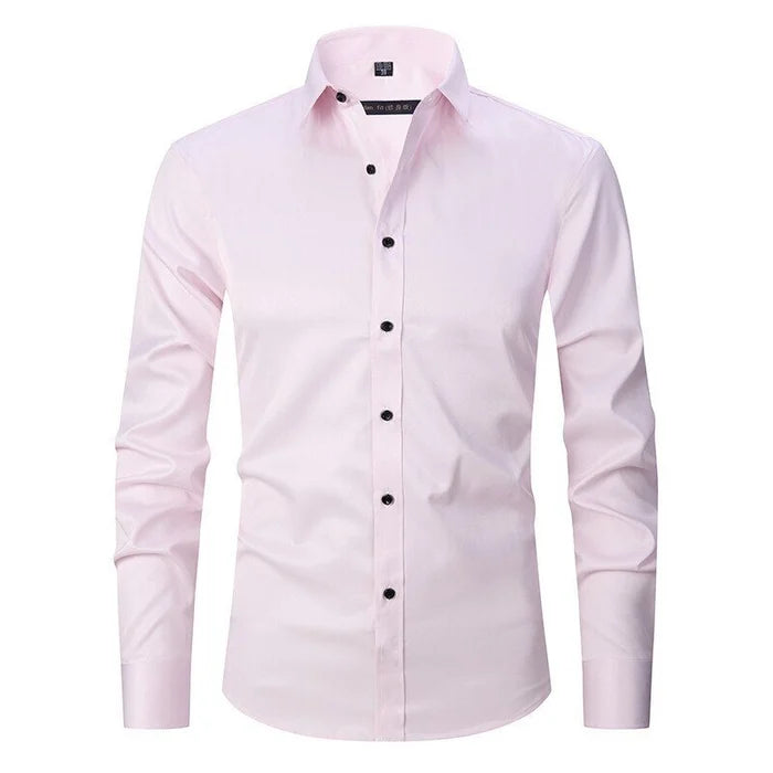 Bügelfreies Stretch Hemd Herren Slim Fit | EB