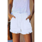 EB | Denim-Shorts mit hoher Taille