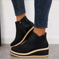 Chic Wedge Boots – Mila EB