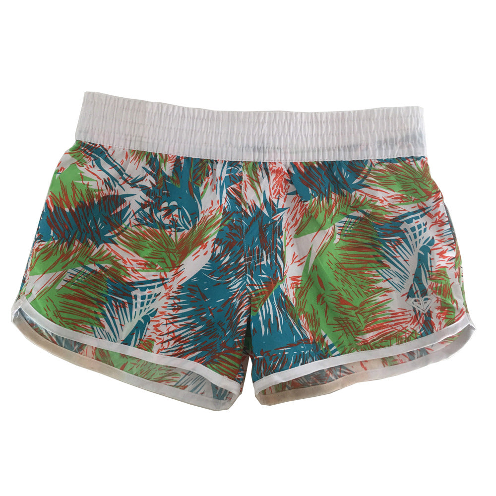 Damen-Badeshorts mit Dschungelmuster
