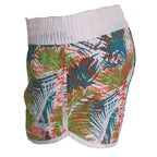 Damen-Badeshorts mit Dschungelmuster