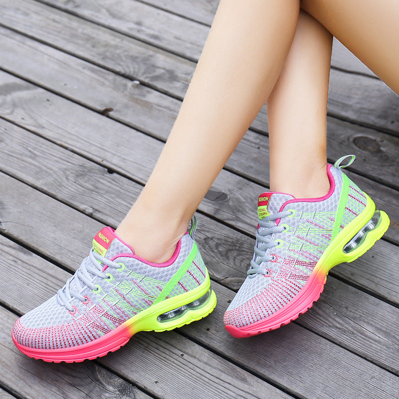 Damen Sportliche Laufschuhe mit atmungsaktivem Obermaterial und innovativem Dämpfungssystem EB
