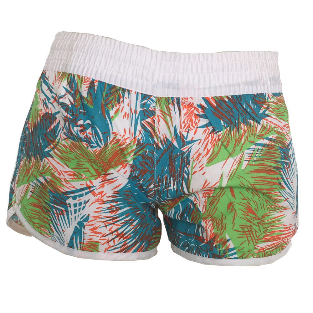 Damen-Badeshorts mit Dschungelmuster