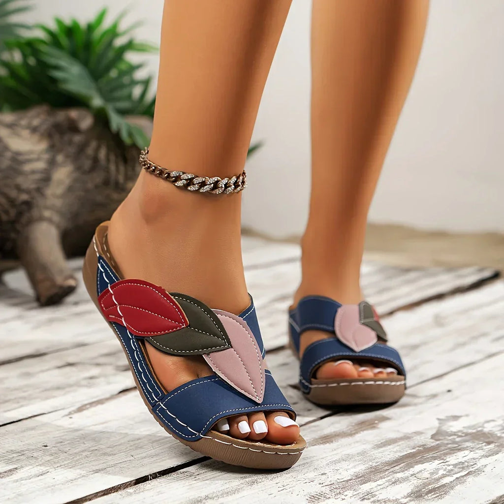Bequeme Slip-on-Sandalen EB EB