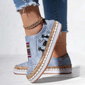 Lässige Katzenmuster Schuhe EB