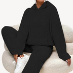 EB | Damen Fleece-Loungewear-Set Trainingsanzug