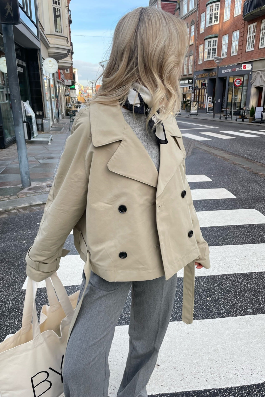 EB | Damen - Trenchcoat In Beige