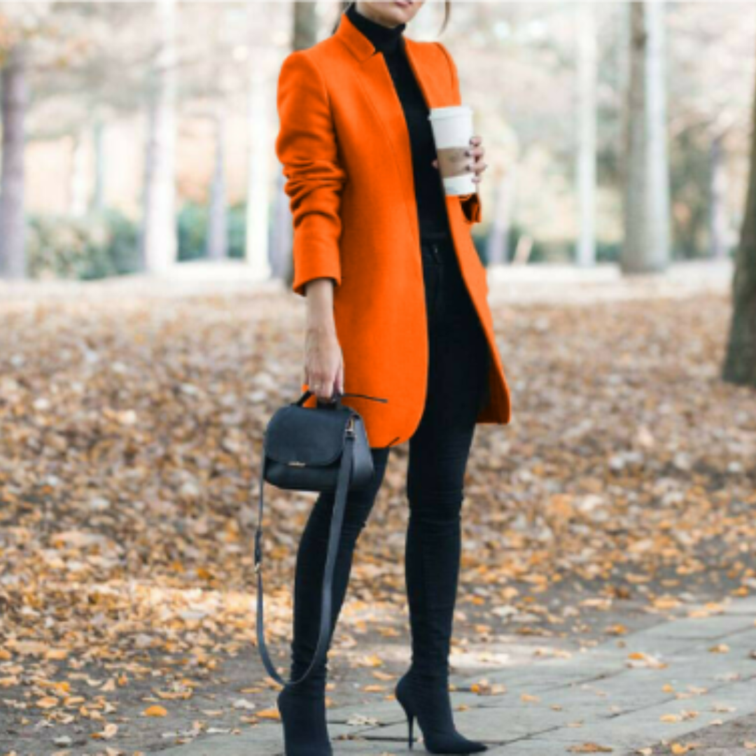 EB | Damen Stehkragen Mantel - Winter