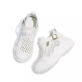 Atmungsaktive Sommer-Schuhe für Damen mit dicken Sohlen EB EB