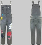 Ärmelloser Jeans-Jumpsuit
