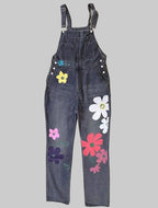 Ärmelloser Jeans-Jumpsuit