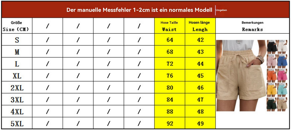 EB | Lässige Shorts aus Leinen