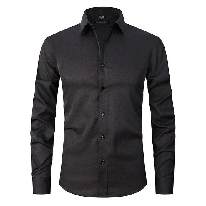 Bügelfreies Stretch Hemd Herren Slim Fit | EB