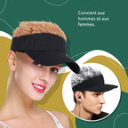 Elegante Sonnenkappe mit Haar
